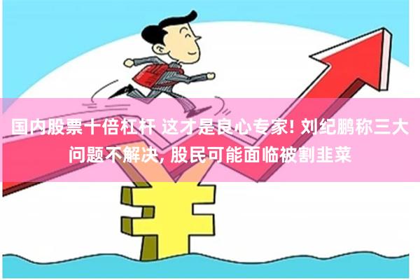 国内股票十倍杠杆 这才是良心专家! 刘纪鹏称三大问题不解决, 股民可能面临被割韭菜