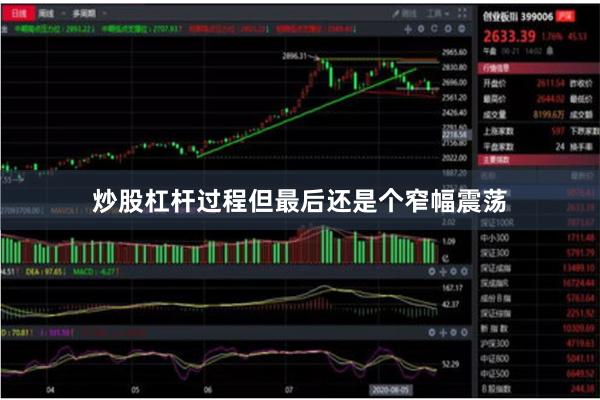 炒股杠杆过程但最后还是个窄幅震荡