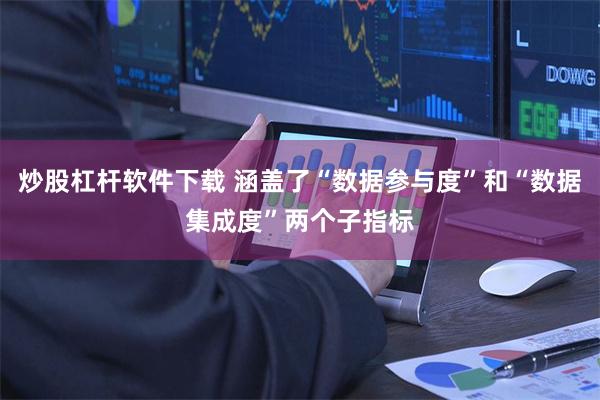炒股杠杆软件下载 涵盖了“数据参与度”和“数据集成度”两个子指标